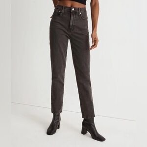 Madewell Perfect Vintage Jean in Lunar Wash (black) - Size 26